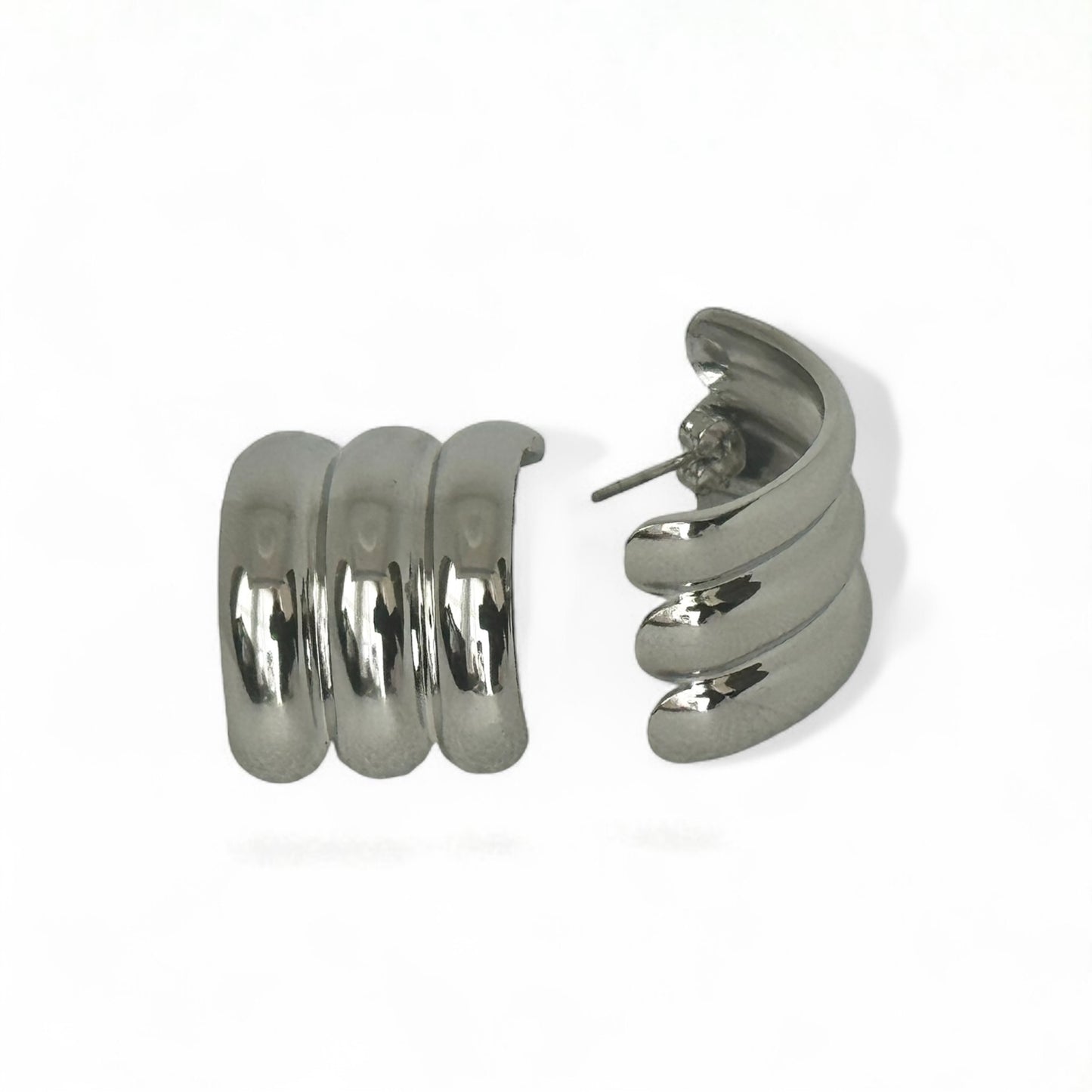Cleo Chrome Hoops