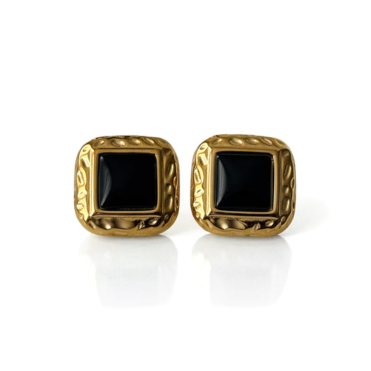 Celeste Earrings - Onyx